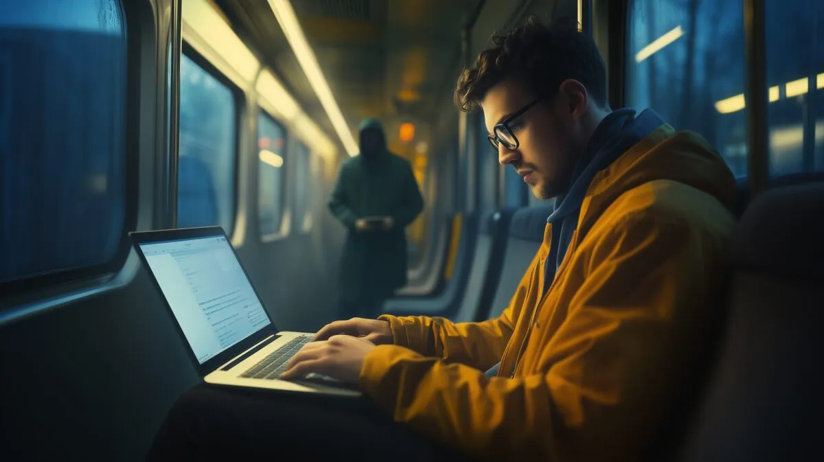 gevaren in de trein: openbare wifi
